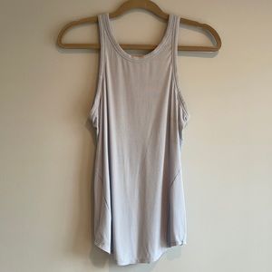 Lululemon light blue ribbed tank size 4